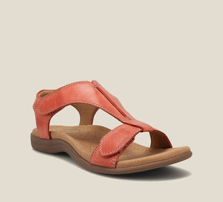 Komfort Sandalen Damen Alltag - Cecile LavelleRot