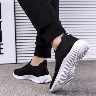 Komfortable Herren Slip - On Sneaker Für Alltag Und Freizeit - Cecile LavelleSchwarz