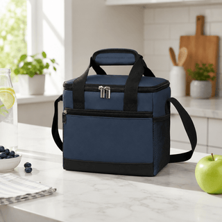 Kühltasche isoliert mit Schultergurt - Cecile LavelleFuchsie