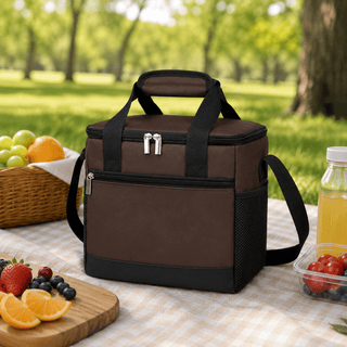 Kühltasche isoliert mit Schultergurt - Cecile LavelleFuchsie