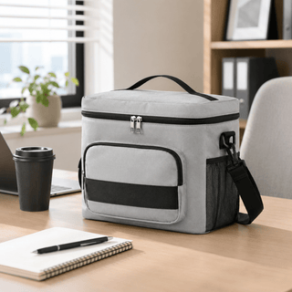 Kühltasche isoliert mit Schultergurt - Cecile LavelleGrau