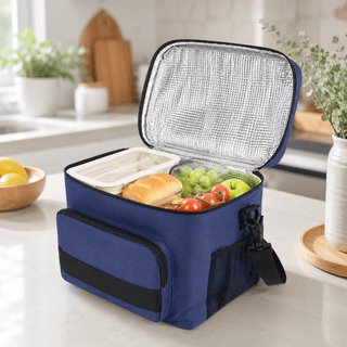 Kühltasche isoliert mit Schultergurt - Cecile LavelleGrau