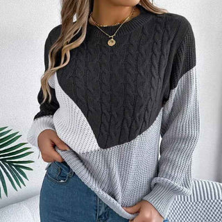 Kuschelige Pullover Damen - Cecile LavelleSchwarz
