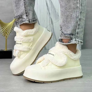 Kuschelige Winterschuhe Damen - Cecile LavelleBeige