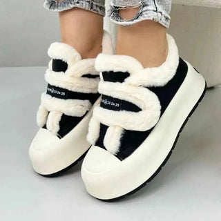 Kuschelige Winterschuhe Damen - Cecile LavelleBeige