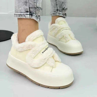 Kuschelige Winterschuhe Damen - Cecile LavelleBeige