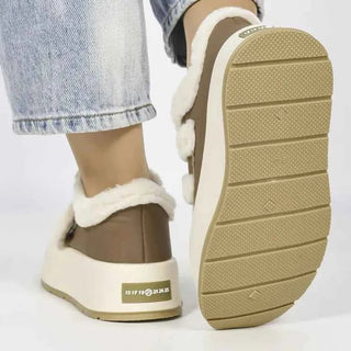 Kuschelige Winterschuhe Damen - Cecile LavelleBeige