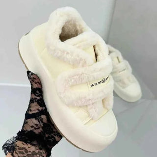 Kuschelige Winterschuhe Damen - Cecile LavelleBeige