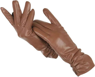 Lammfell Handschuhe Damen - Cecile LavelleKhaki