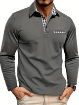 Men's Long-Sleeve Polo Shirt
