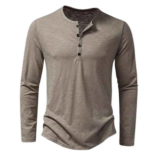 Langarmshirt Herren - Cecile LavelleKhaki