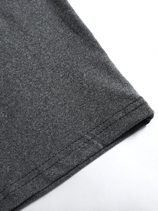 Langarmshirt Herren V-Ausschnitt - Cecile LavelleDunkelgrau