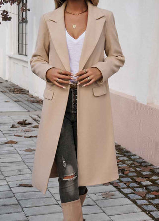 Langer Oversize Trenchcoat - Cecile LavelleBeige