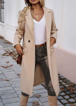 Langer Oversize Trenchcoat - Cecile LavelleBeige