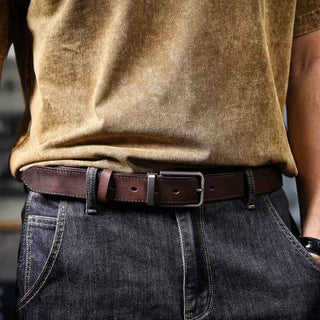 Ledergürtel Herren - Cecile LavelleSchwarz