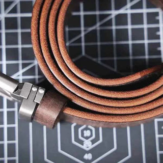 Ledergürtel Herren - Cecile LavelleSchwarz