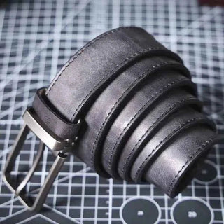 Ledergürtel Herren - Cecile LavelleSchwarz