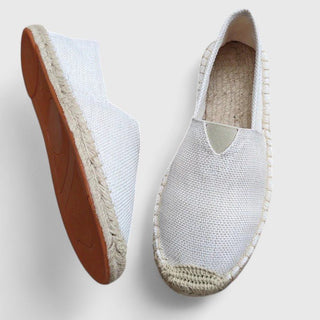Leichte Herren Espadrilles Für Sommer - Cecile LavelleWeiß