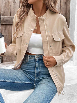 Leichte Jacke Damen - Cecile LavelleKhaki