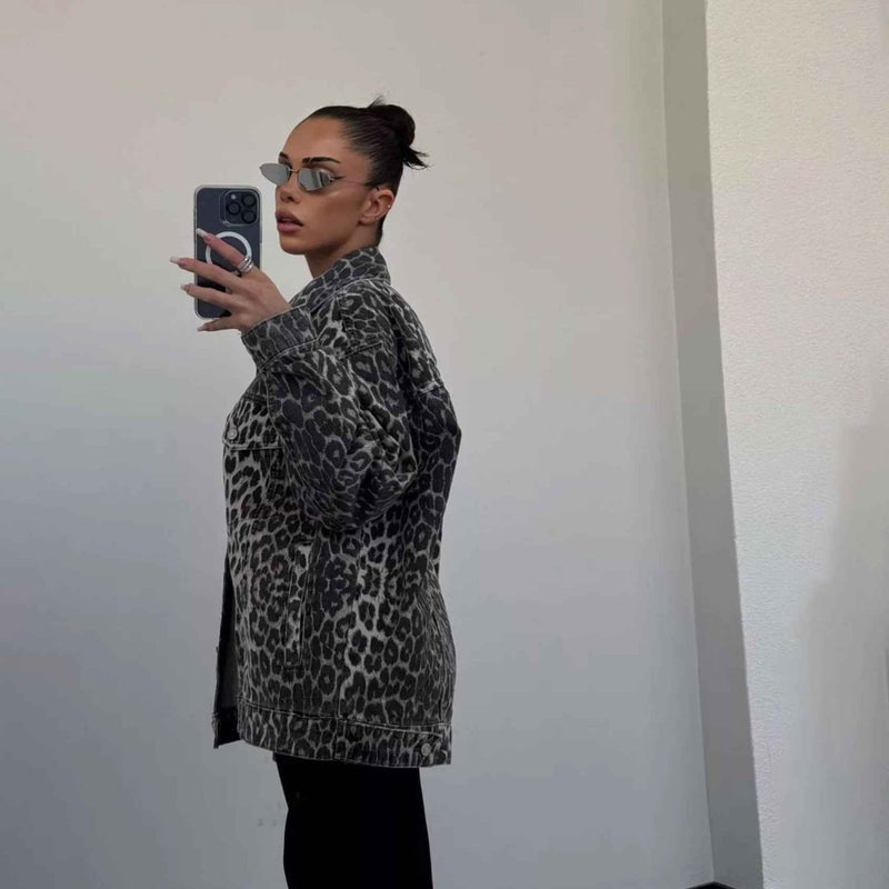 Women's Leopard Jacket