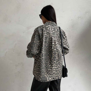 Leopard Jacke Damen - Cecile LavelleBraun