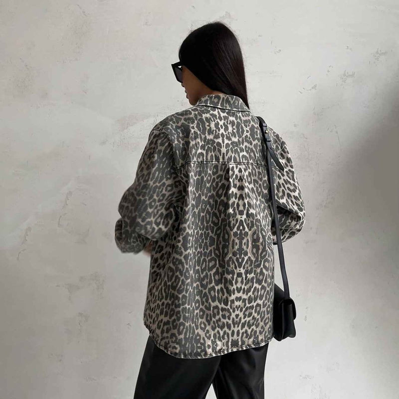 Women's Leopard Jacket