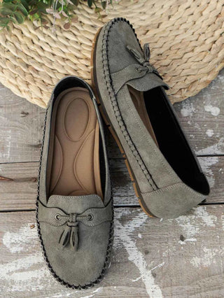 Loafers Damen mit Schleife - Cecile LavelleBlau