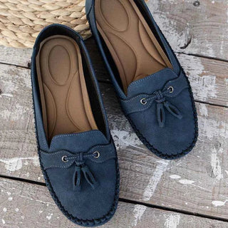 Loafers Damen mit Schleife - Cecile LavelleBlau