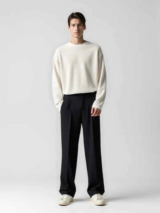 Maßgeschneiderte Slim - Fit Hose - Cecile LavelleSchwarz