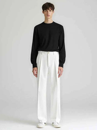 Maßgeschneiderte Slim - Fit Hose - Cecile LavelleWeiß