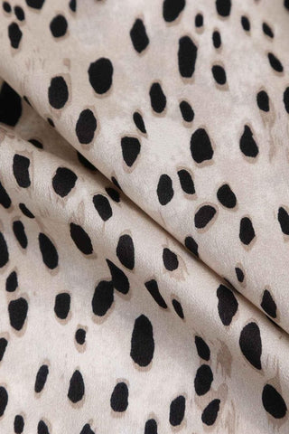 Maya – Animal Print Midirock mit Schlitz & Raffungen - Cecile LavelleJaguar