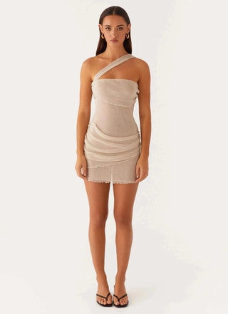 Mesh Mini - Kleid - Cecile LavelleBeige