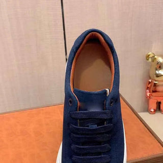 Minimalistische Komfort Sneaker - Cecile LavelleMarineblau