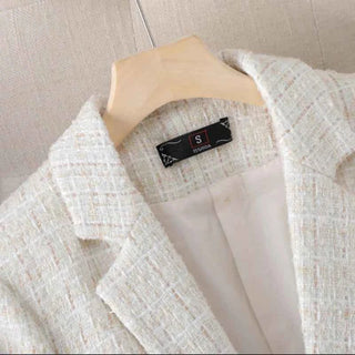 Modischer Blazer Damen - Cecile LavelleWeiß