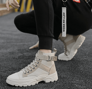 Motorradstiefel Herren - Cecile LavelleSchwarz