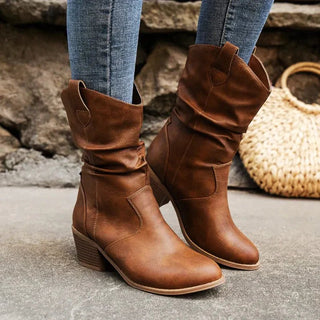 Hohe Stiefeletten Damen