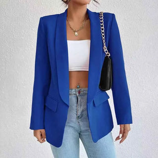 Taillierter Blazer mit Puristischem Schnitt