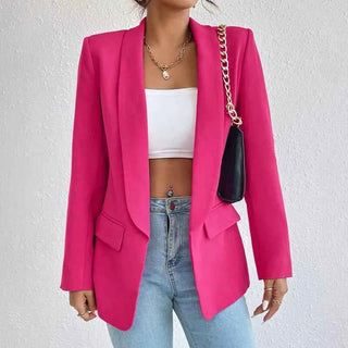 Taillierter Blazer mit Puristischem Schnitt