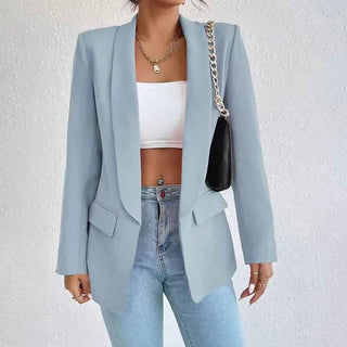 Taillierter Blazer mit Puristischem Schnitt