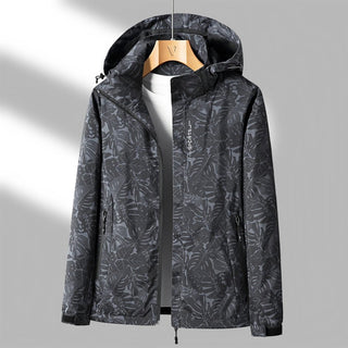 Outdoor Jacke Damen Bedruckt - Cecile LavelleSchwarz