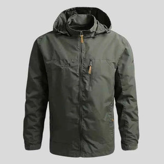 Outdoorjacke Herren Modern - Cecile LavelleMilitärgrün