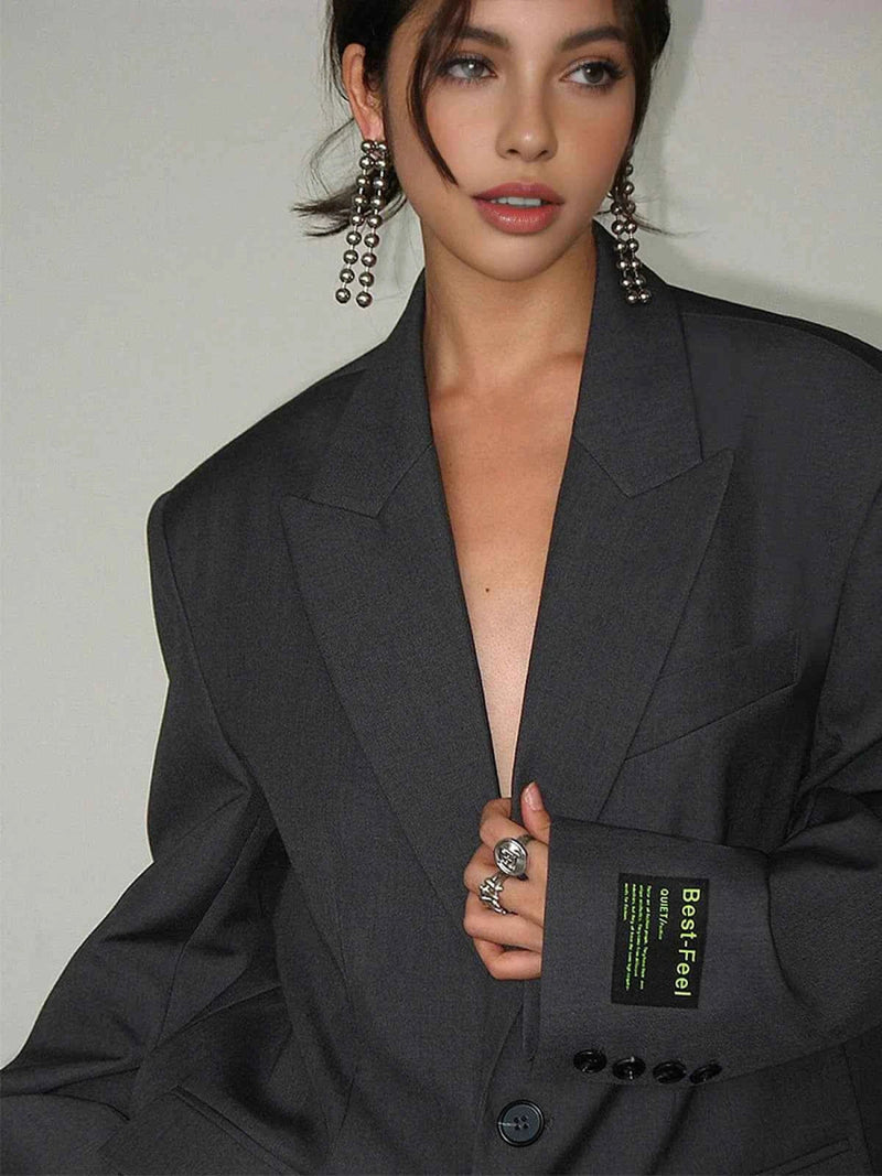 Oversized blazer for women