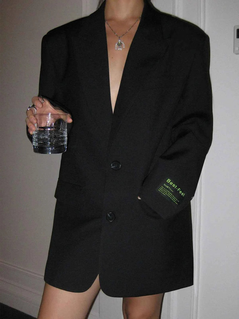 Oversized blazer for women