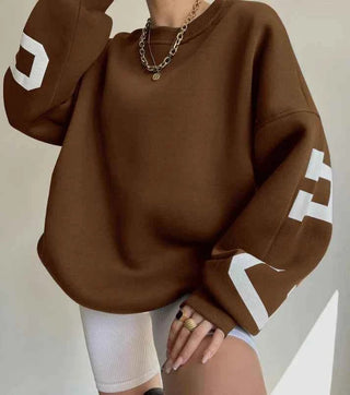 Oversize Pullover - Cecile LavelleBraun