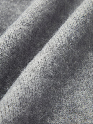 Oversized Offener Kragen - Cardigan - Cecile LavelleGrau