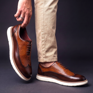 Oxford Herrenschuh Wingtip