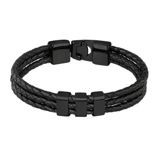 Personalisiertes Armband Männer - Cecile LavelleSchwarz