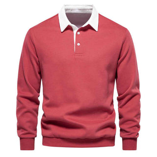 Polo Pullover Herren - Cecile LavelleRot
