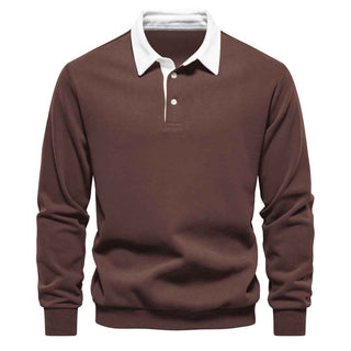 Polo Pullover Herren - Cecile LavelleBraun