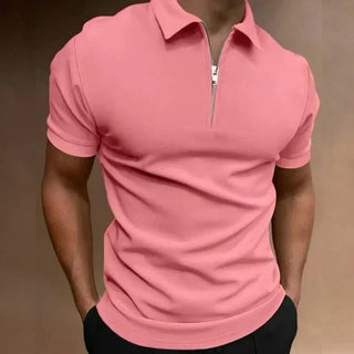 Poloshirt Herren Slim Fit - Cecile LavelleRosa